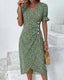 Women's Flowy Fresh Bloom V-Neck Dress