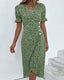 Women's Flowy Fresh Bloom V-Neck Dress