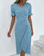 Women's Flowy Fresh Bloom V-Neck Dress