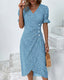 Women's Flowy Fresh Bloom V-Neck Dress