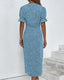 Women's Flowy Fresh Bloom V-Neck Dress