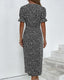 Women's Flowy Fresh Bloom V-Neck Dress