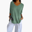 Women's Relaxed V-Neck Loose Summer Top