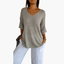 Women's Relaxed V-Neck Loose Summer Top