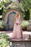 Women's Boho Peach Tapestry Scarlette Dress