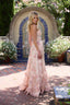 Women's Boho Peach Tapestry Scarlette Dress
