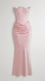 Women’s Wedding Guest Column Maxi Dress