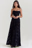 Women's Flowy Open Back Adjustable Straps Long Summer Dress