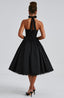 Women's Halter Classic Midi Dress