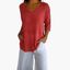 Women's Relaxed V-Neck Loose Summer Top