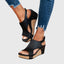 Women's Platorm Slingback Strap Sandals