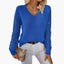 Women's Classic Knit V-Neck Sweater