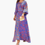 Women's Boho Print Summer Maxi Dress
