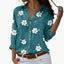 Women's Floral Button Down Shirt