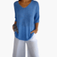 Women's Relaxed V-Neck Loose Summer Top