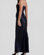 Women's Draped Wedding Guest Maxi Dress