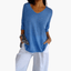 Women's Relaxed V-Neck Loose Summer Top