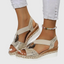 Women's Boho Platform Wedge Sandals