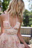 Women's Boho Peach Tapestry Scarlette Dress