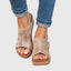 Women's Platorm Slingback Strap Sandals