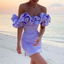 Women's Ruffle Mini Dress
