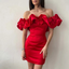 Women's Ruffle Mini Dress