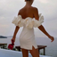 Women's Ruffle Mini Dress