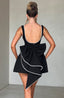 Women's Wedding Guest Structured Mini Dress
