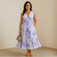 Women's Flowy Sleeveless Summer Maxi Dress