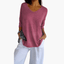 Women's Relaxed V-Neck Loose Summer Top