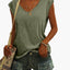 Women's Fitted Comfortable V-Neck Blouse