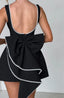 Women's Wedding Guest Structured Mini Dress