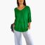 Women's Relaxed V-Neck Loose Summer Top