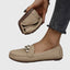Women's Slip-On with Gold Chain Detail Loafers