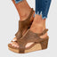 Women's Platorm Slingback Strap Sandals