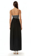 Women's Elegant Embroidered Maxi Dress