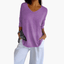 Women's Relaxed V-Neck Loose Summer Top