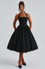 Women's Halter Classic Midi Dress