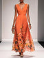Women's Floral Print Maxi Dress