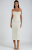 Women's Strapless Wedding Guest Maxi Dress
