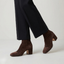 Women’s Soft Suede Block Heel Ankle Boots
