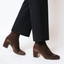 Women’s Soft Suede Block Heel Ankle Boots