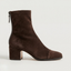Women’s Soft Suede Block Heel Ankle Boots
