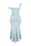 Women's Corset Style Wedding Guest Maxi Dress