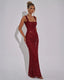 Women's Elegant Embellished Formal Evening Grown