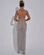 Women's Elegant Embellished Formal Evening Grown