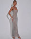 Women's Elegant Embellished Formal Evening Grown