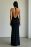Women's Elegant Halter Neck Backless Maxi Dress