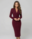 Women's Chic Blazer Minimalist Dress