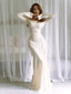 Celeste | Elegant Satin Graduation & Wedding Maxi Dress